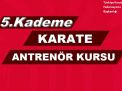 5. KADEME ANTRENÖR KURSU