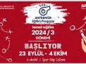 2024/3 TEMEL EĞİTİM PROGRAMI BAŞVURULARI