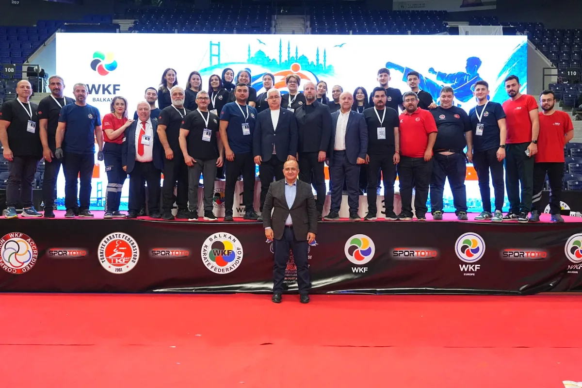 30.BALKAN ÇOCUKLAR KARATE ŞAMPİYONASI TAMAMLANDI