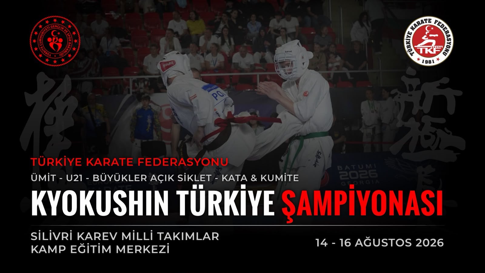 Türkiye Ümit, U21 ve Büyükler Açık Sıklet Kyokushin Şampiyonası