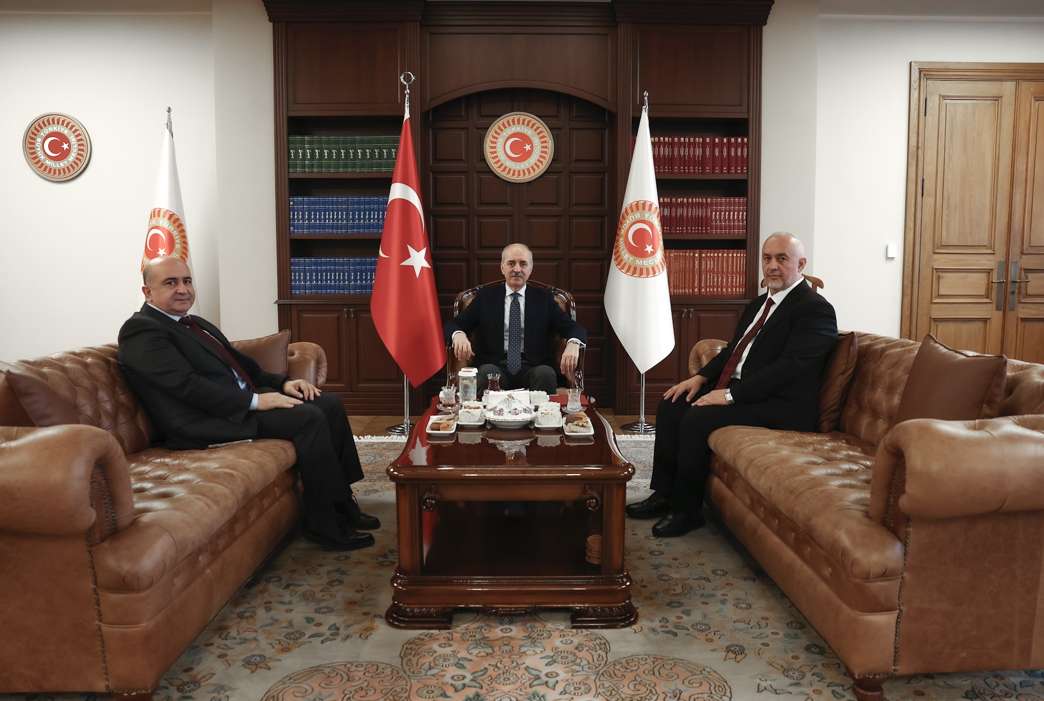 TBMM BAŞKANI SAYIN NUMAN KURTULMUŞ’A ZİYARET